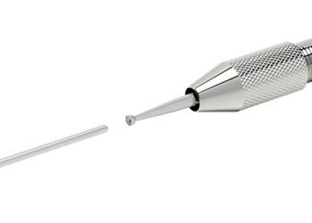 cup bur finished rounding wire end